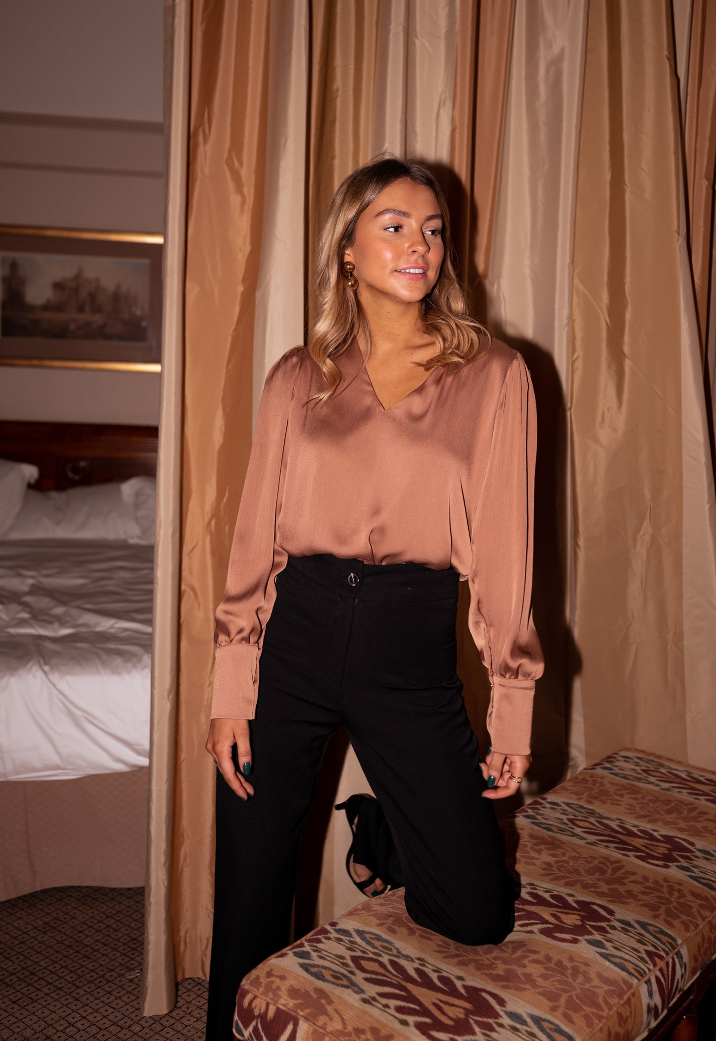 Blouse Angele - camel